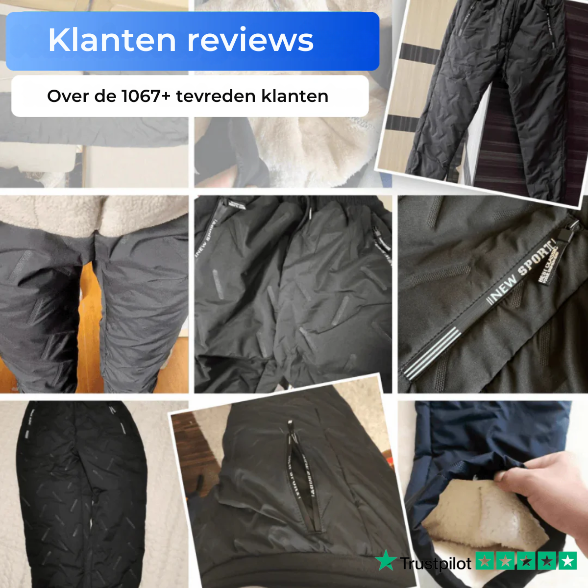 PolarPants™ | Warme en droge benen!