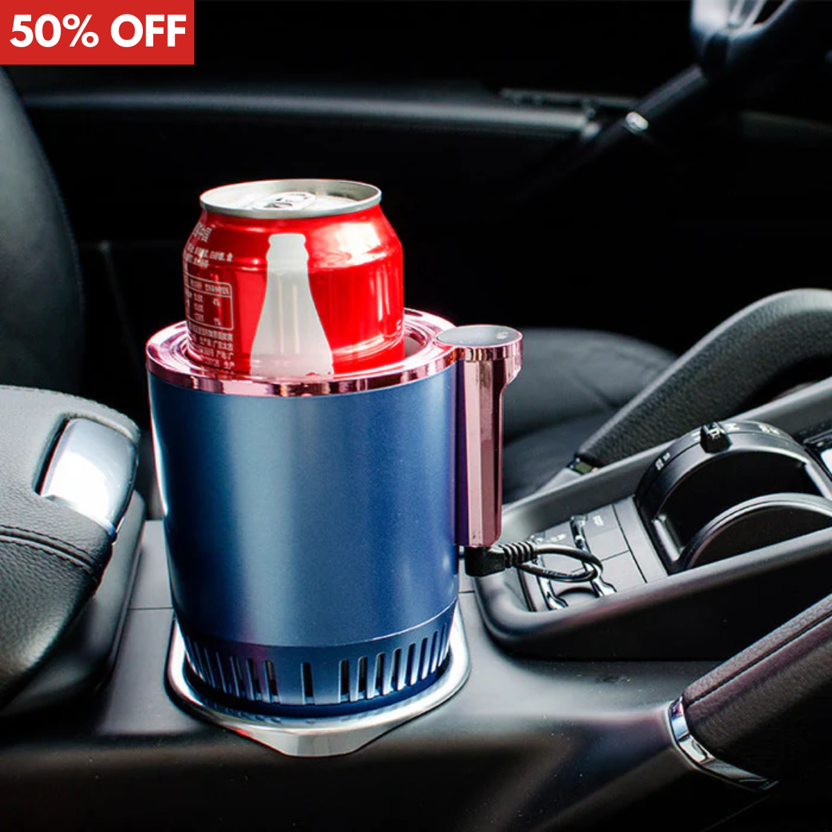 RoadMug™ - Heating and Cooling Car Cup Holder