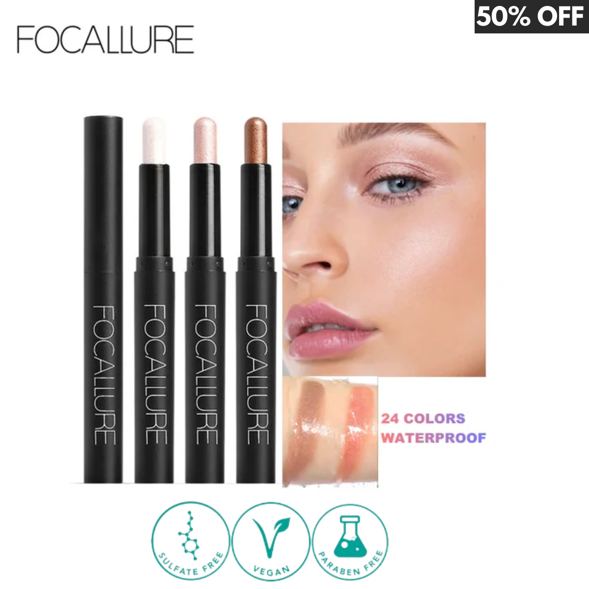 GlamourGlow™ Oogschaduwstick | 50% KORTING!