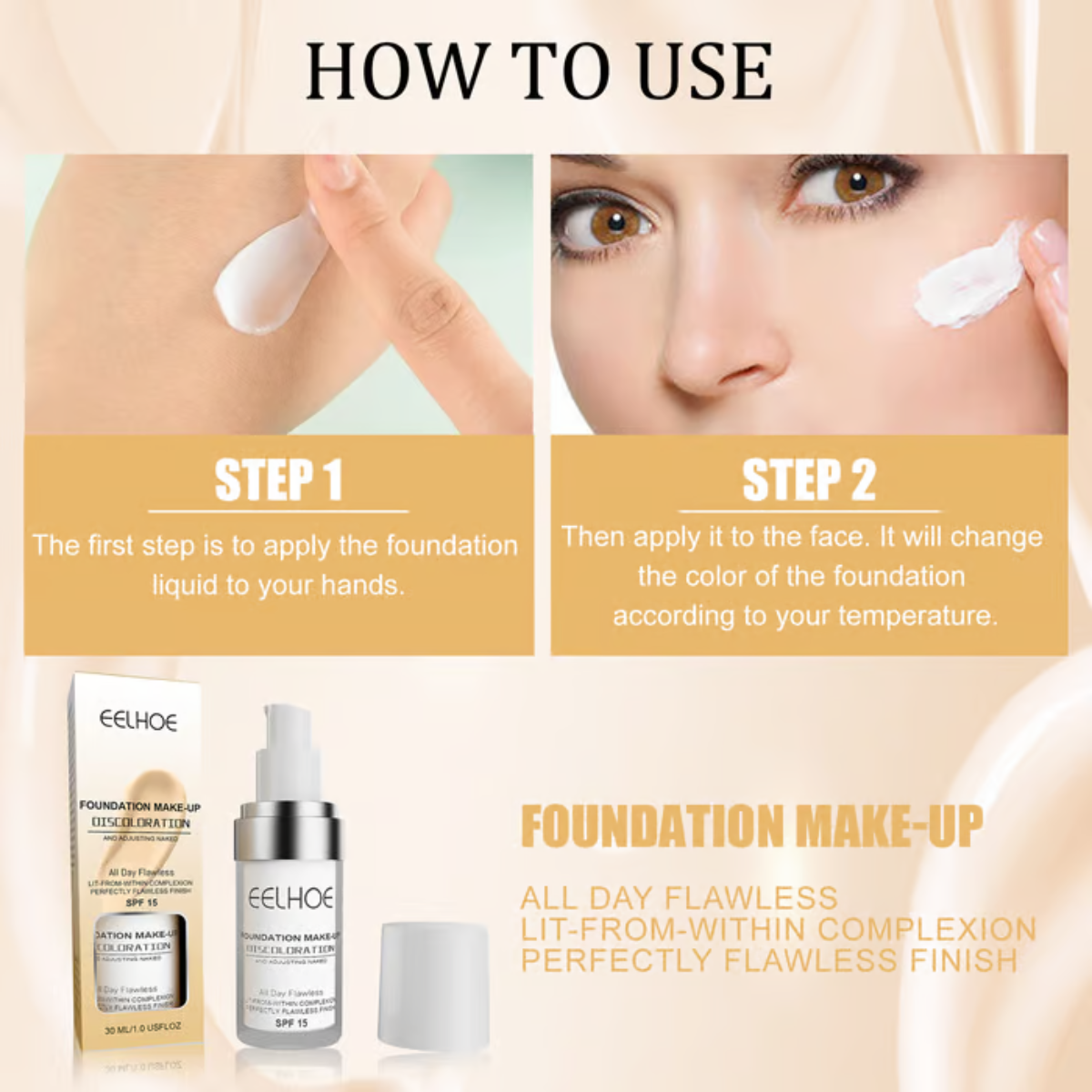 Eelhoe Skin Foundation™ | Voor elke huid