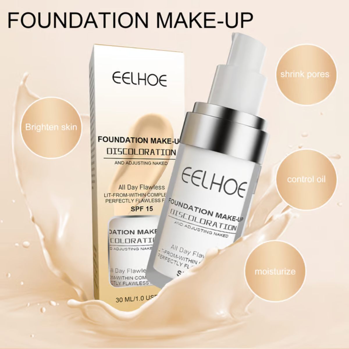 Eelhoe Skin Foundation™ | Voor elke huid