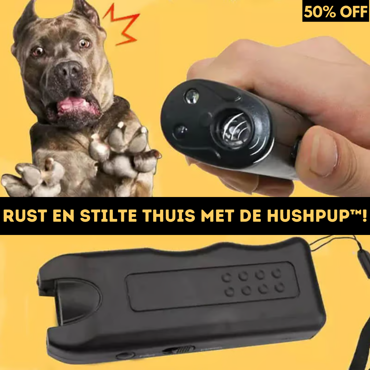 HushPup™ Anti-Blaffer | 50% KORTING!