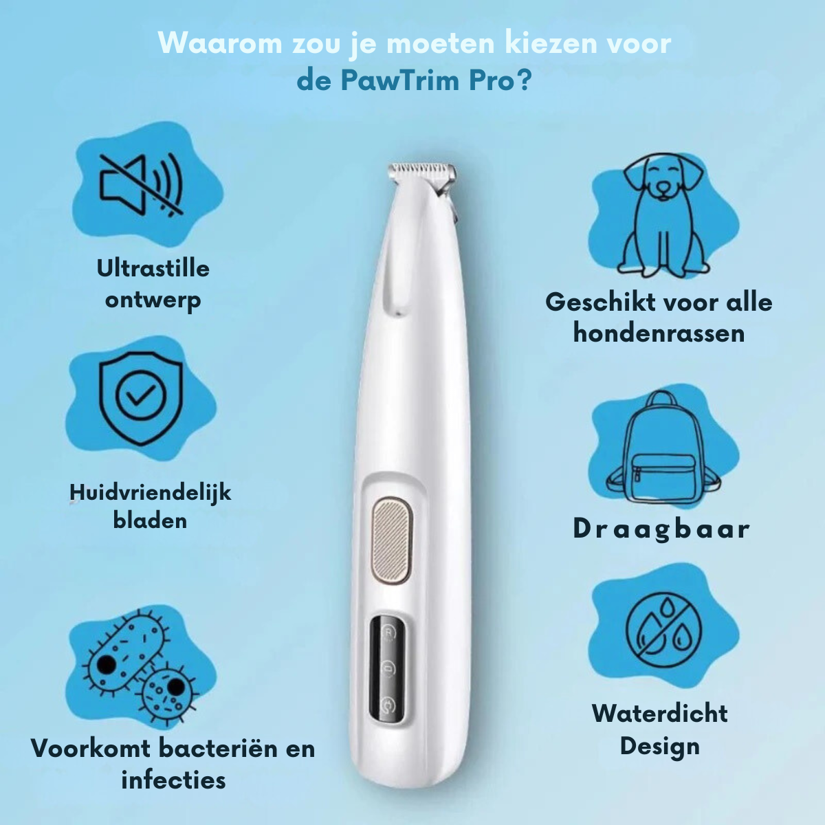 PawTrim Pro™ | Pijnloze Verzorging in Seconde!