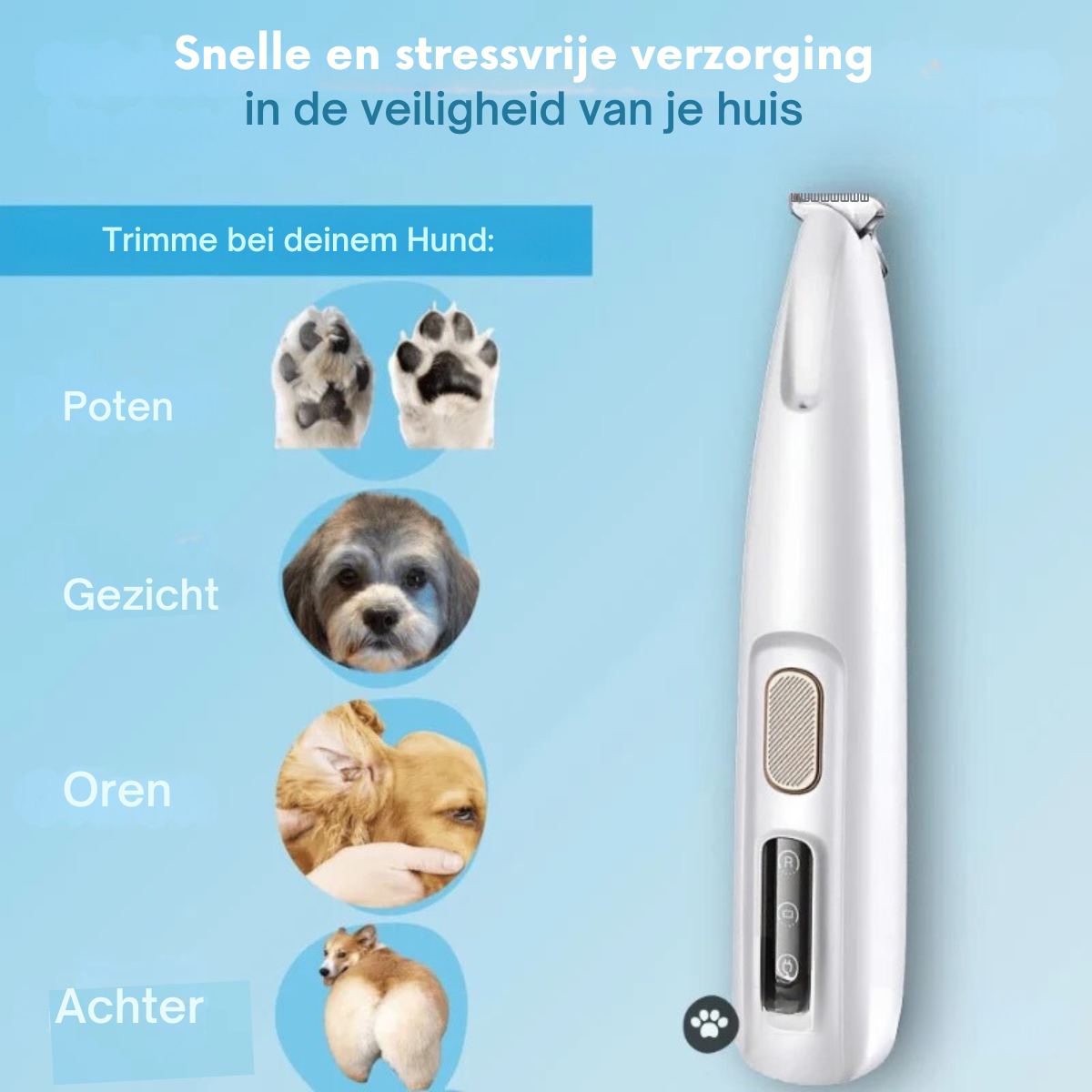 PawTrim Pro™ | Pijnloze Verzorging in Seconde!