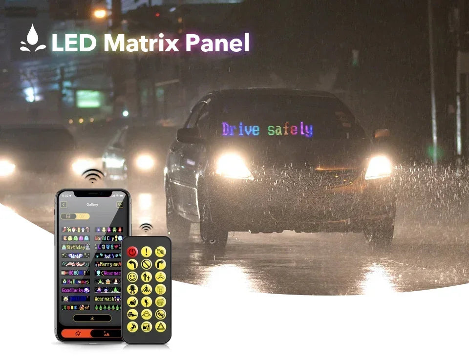 FlexiGlow LED Display™