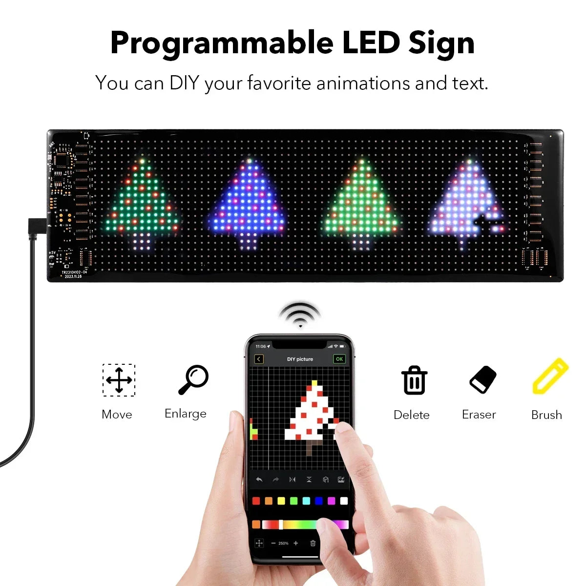 FlexiGlow LED Display™