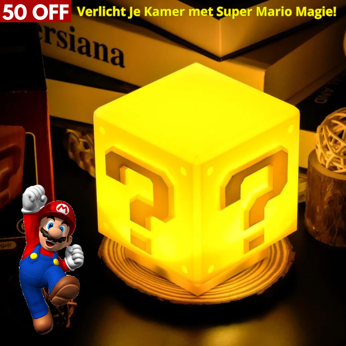 Mario Magic Light Block™ | 50% KORTING!